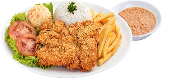 Sobrecoxa à Milanesa