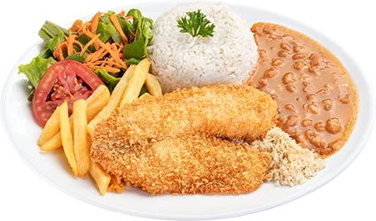 Tilápia à Milanesa