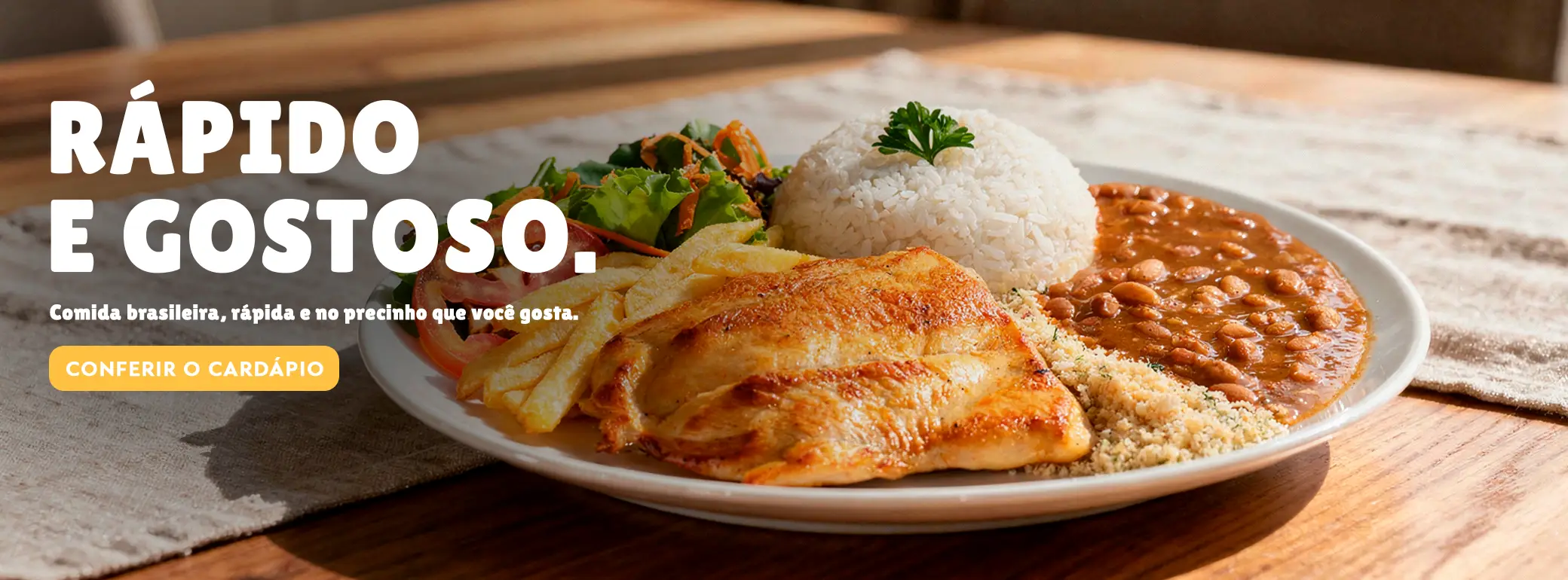 Banner principal cardapio