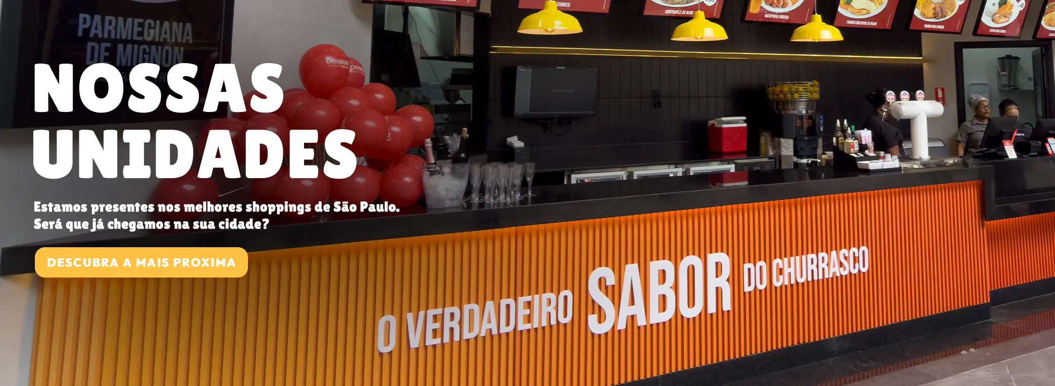 Banner principal Lojas