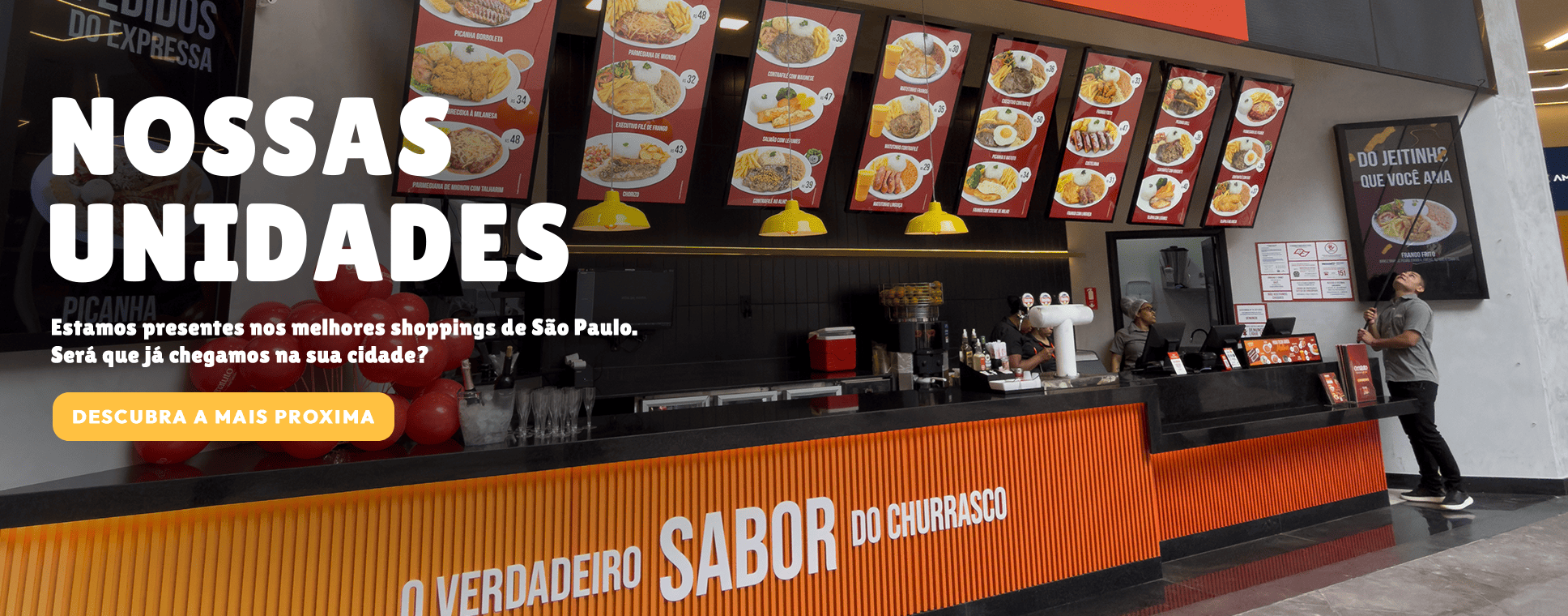 Banner principal Lojas